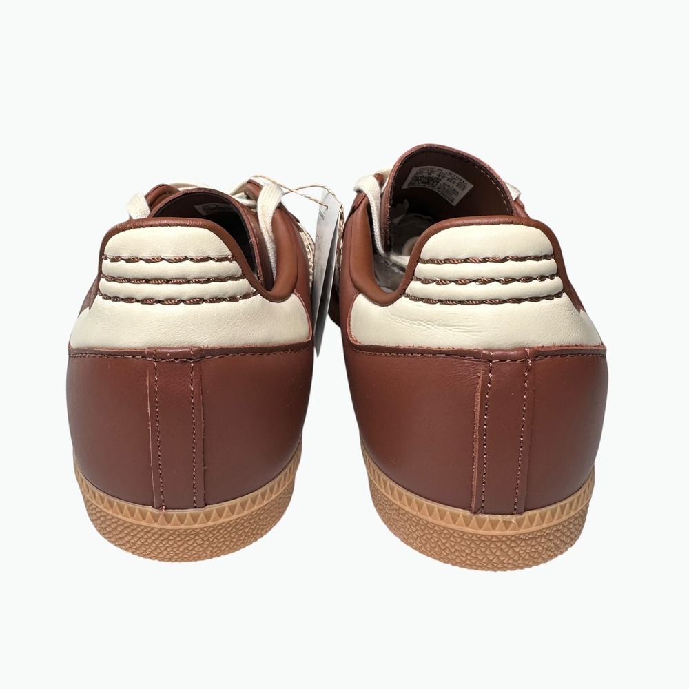 Adidas Samba OG W Women Size 9.5 Brown Leather Sneakers JR8821 Star Stripes - Picture 5 of 9
